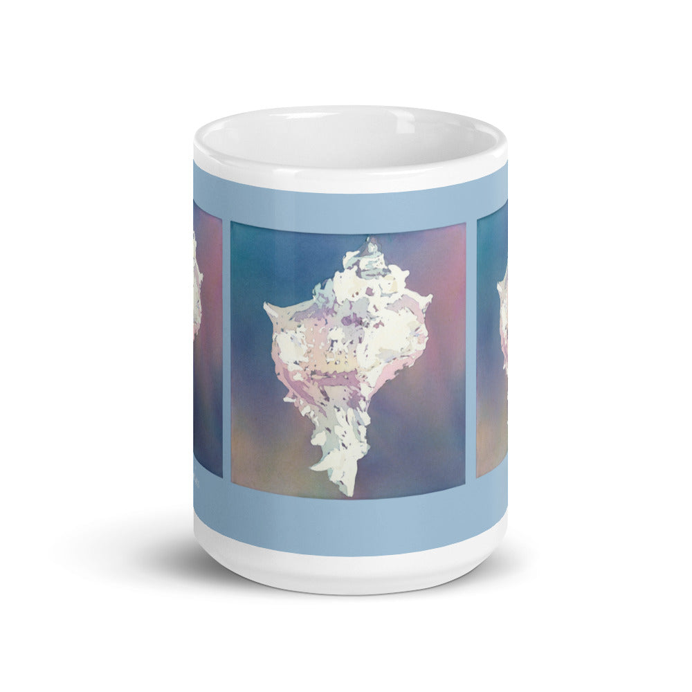 Seashell Coffee Mug White