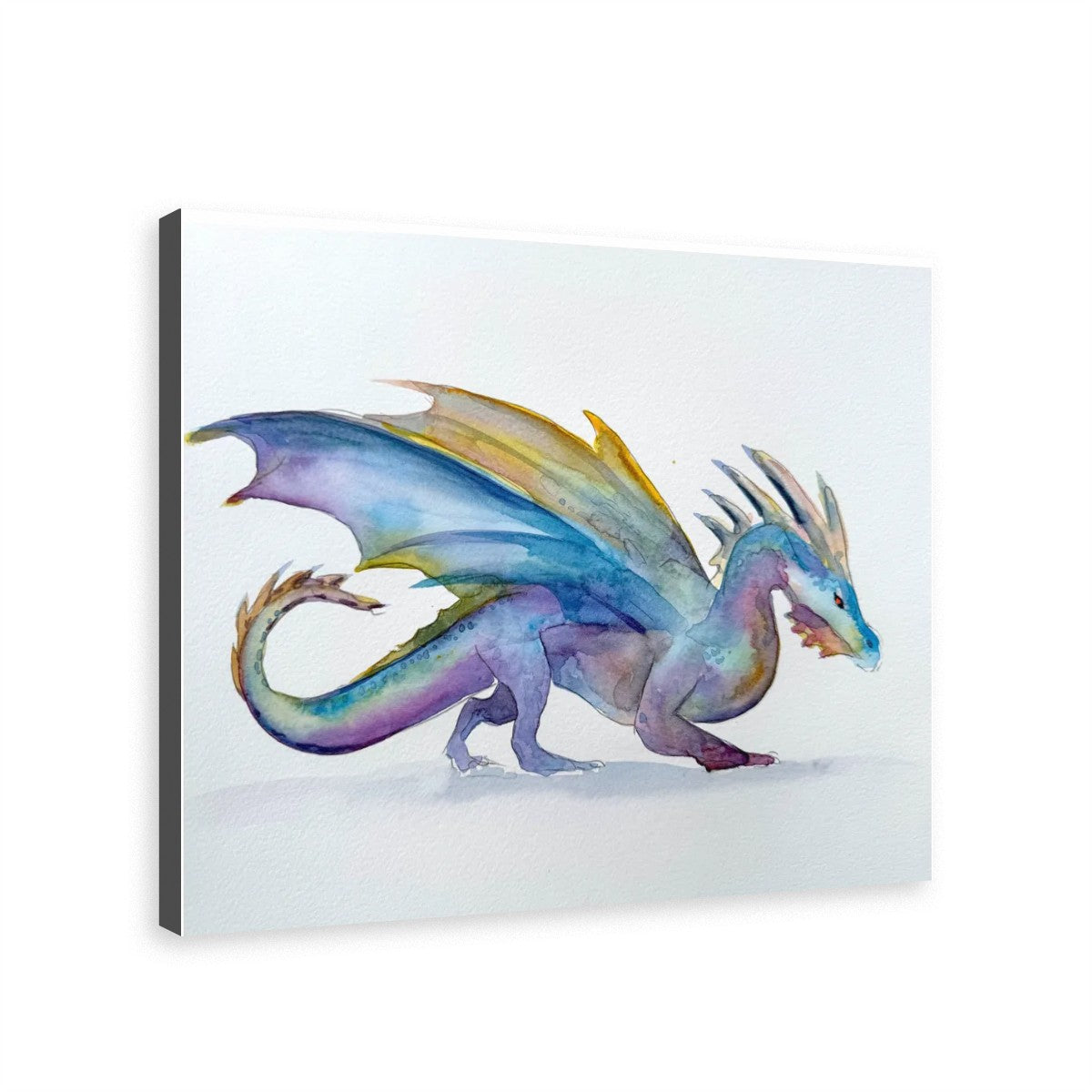 Rainbow Dragon - Framed 16x20 inch Paint by Numbers Kit for Adults
