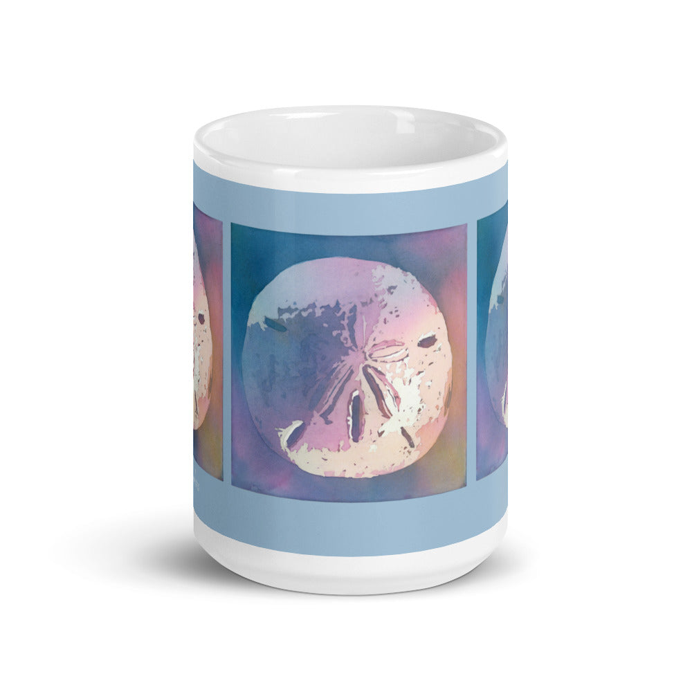 Seashell Coffee Mug / Sand dollar