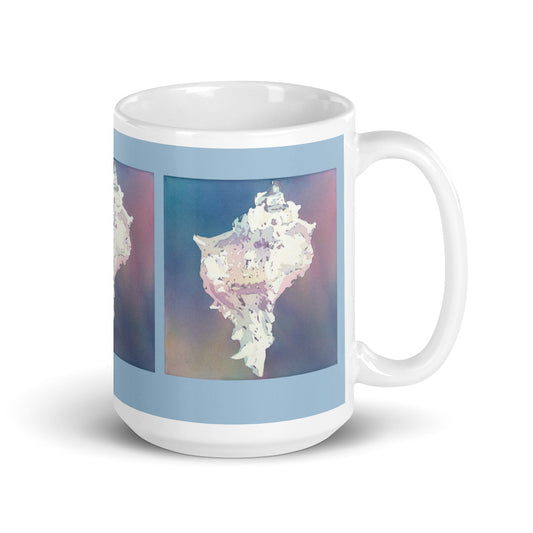 Seashell Coffee Mug White
