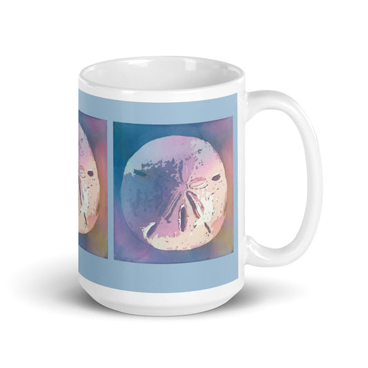 Seashell Coffee Mug / Sand dollar
